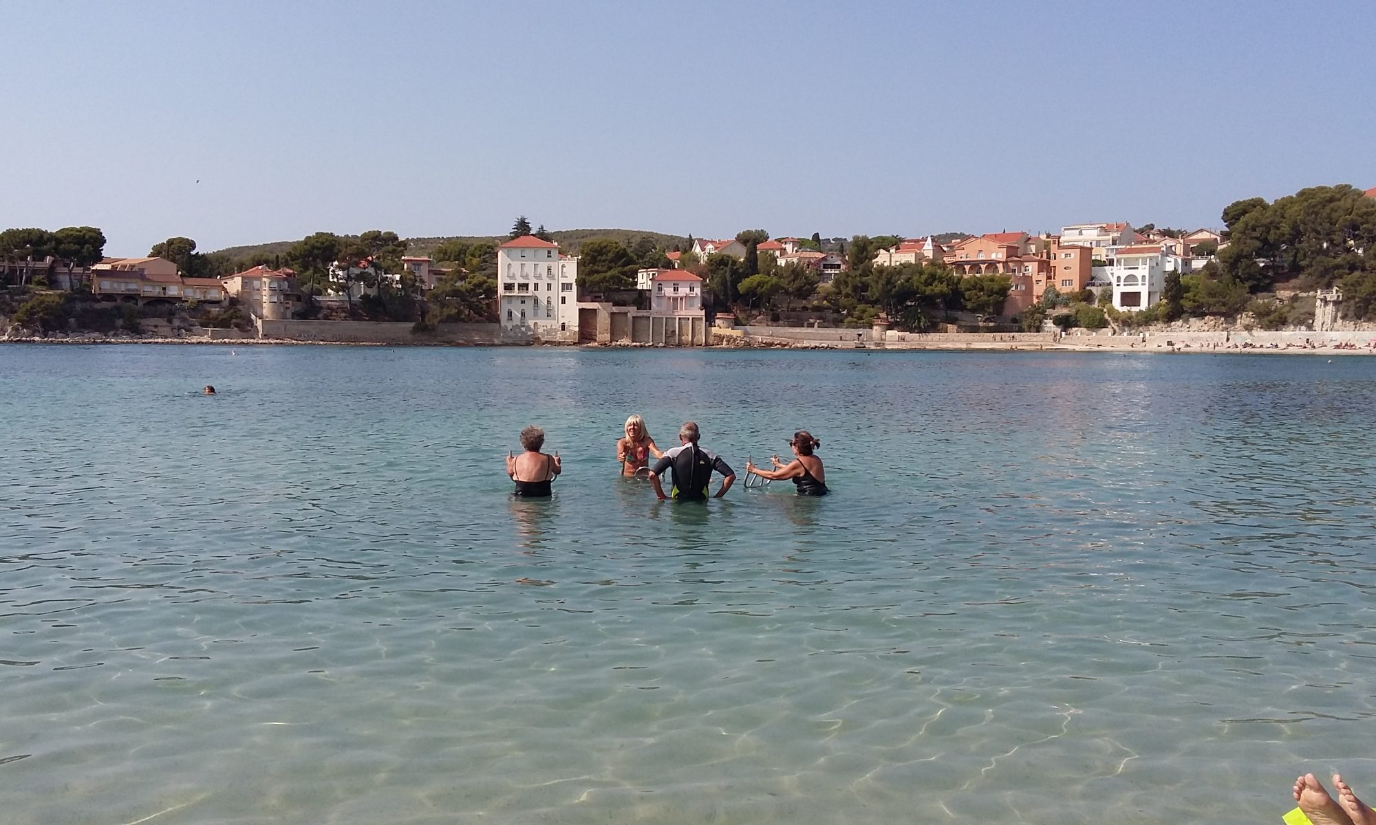 Aquabike en mer à Bandol